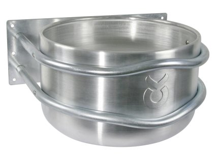 Hliníkový žlab na vodu a krmivo 18l