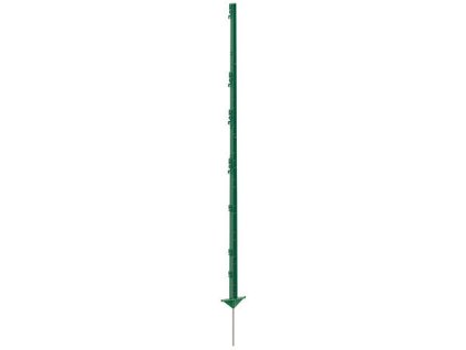 Plastový sloupek dvojitý nášlap, jednoduchý hrot, 156 cm