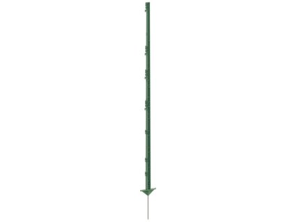 Plastový sloupek dvojitý nášlap, jednoduchý hrot, 156 cm