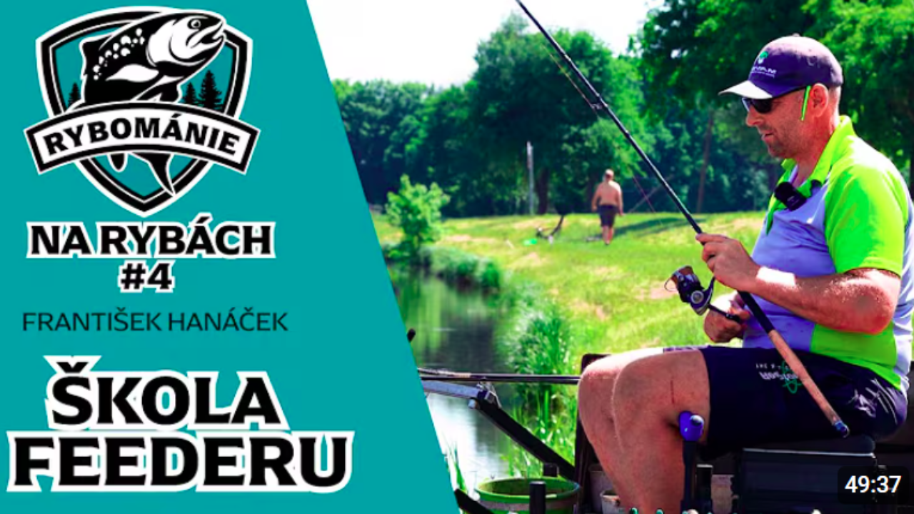 FEEDER. Naučil mě na něj Franta chytat?? Rybománie na rybách #4 s Františkem Hanáčkem