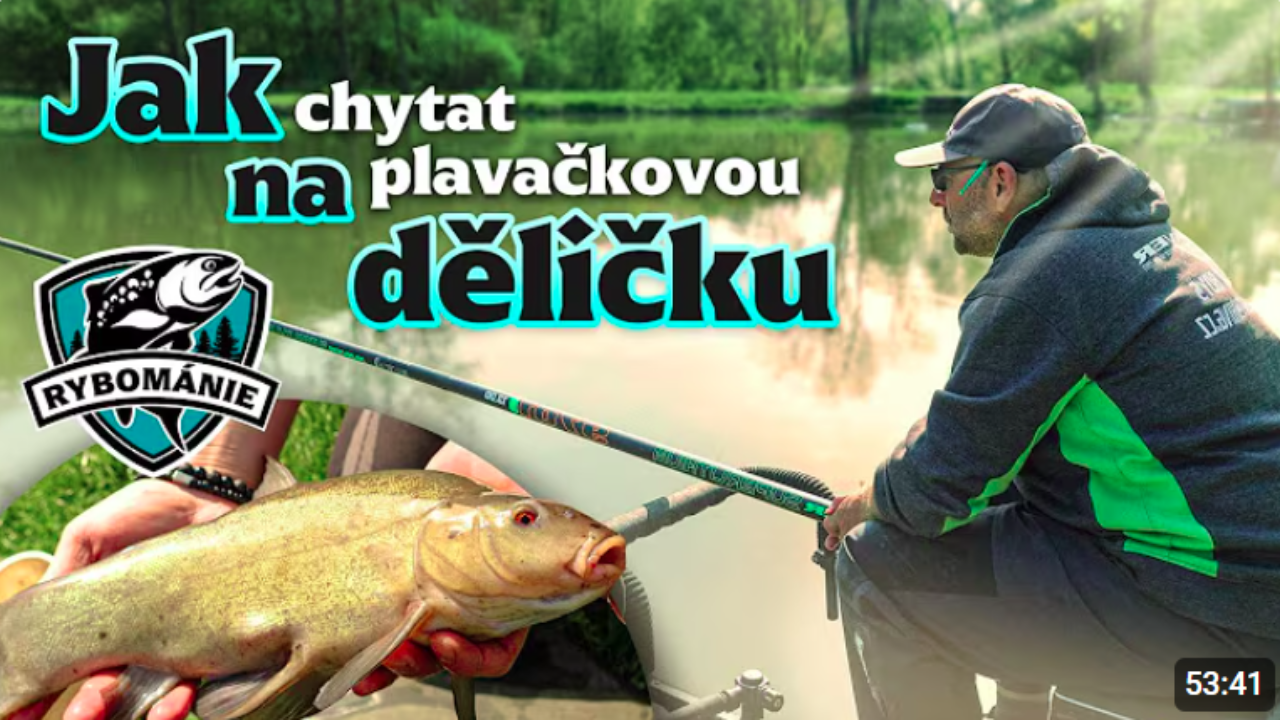 Jak chytat na plavačkovou děličku? RYBOMÁNIE na rybách #15 s Františkem Hanáčkem