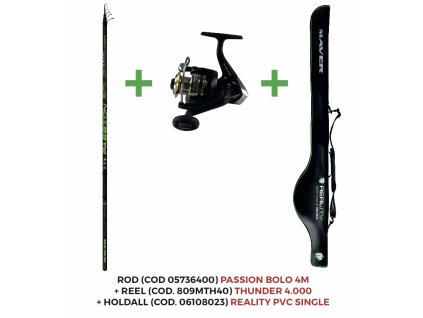 Bolo COMBO PASSION+THUNDER REEL+OBAL PVC SINGLE