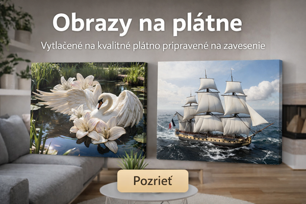 Moderné obrazy na plátne do bytu, hotela alebo kancelárie