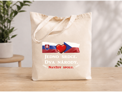 taška jedno srdce dva národy