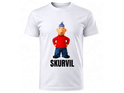 bílá skurvil