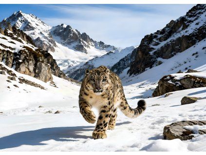 Leopard snežný