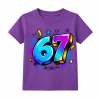 67 fialová