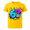 67 žltá