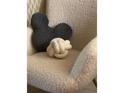 Mickey tmavě šedý