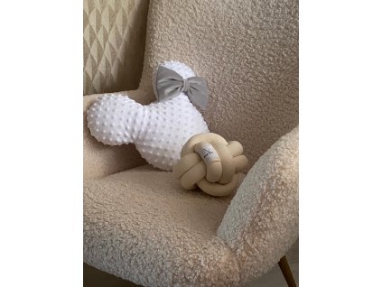 Mickey s mašlí bílý