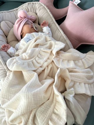 Pro miminka jen to nejlepší. Proto MaVie 🤍 ✨ prémiové materiály vhodné i pro tu nejcitlivější pokožku ✨ poctivá ruční...