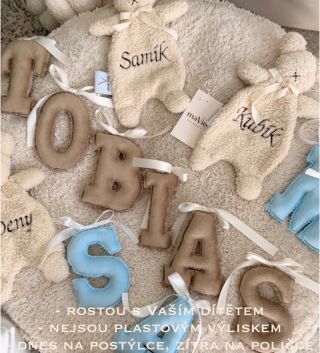 Jen do konce dubna🌸, napište nám 💌 a my s Vámi písmenka objednáme za zvýhodněnou🩷.