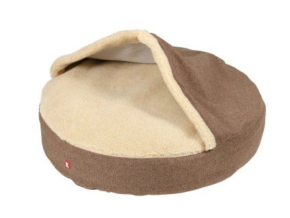 Luxusní pelech pro psy BED BUD - hnědá