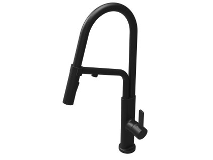 Dřezová baterie Chef matná černá pro úpravu vody