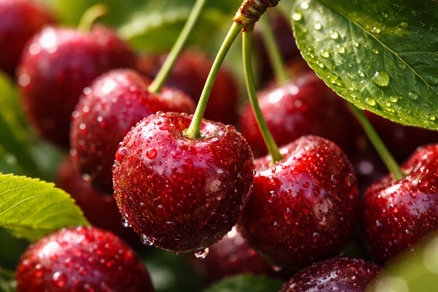 Makro ingredience – třešeň