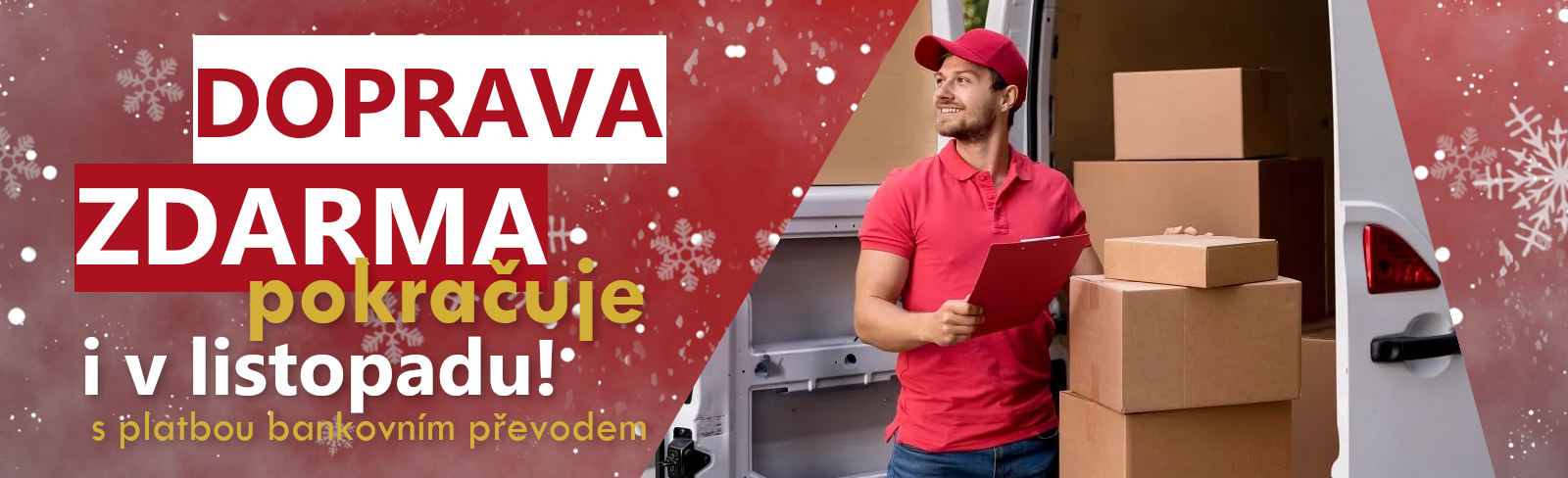 Doprava zdarma - listopad
