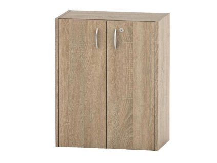 Nízká skříňka se zámkem TEMPO ASISTENT NEW 011 (barva dub sonoma)