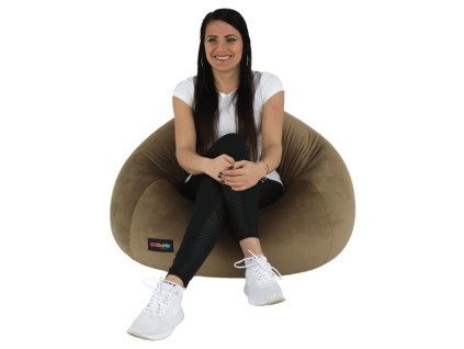 sedaci vak sivohneda taupe latka trikalo 1