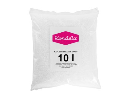 Náplň do sedacích vaků, EPS polystyrénové kuličky, balení 10 l