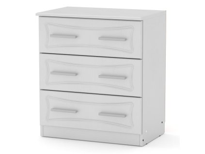 Komod 3A MDF dsp alba