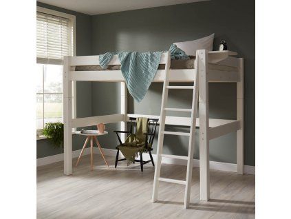 Patrová postel ELPY MAX PLUS SOLID 120/140x200 vč. roštu (Barva šedá, Rozměr 140 x 200 cm)