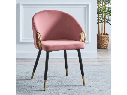 donko kreslo ruzova 1x1k 01