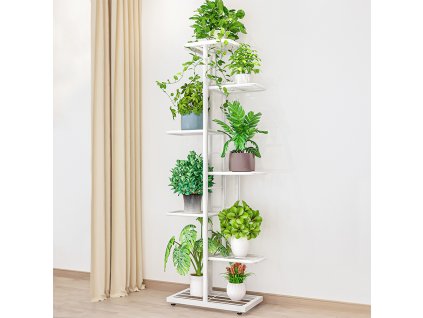 bamir typ 2 stojan na kvety biela 1x1k in