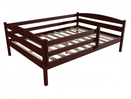 Dětská postel DP 020 XL, 140 x 200 cm, moření ořech