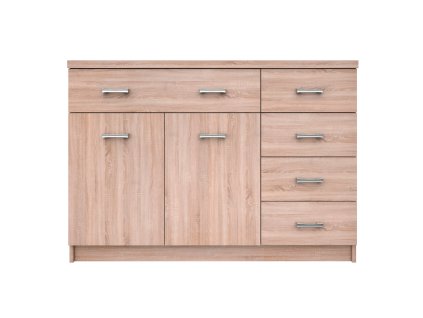 Komoda CROMWEL 2D5S TYP 22 dub sonoma