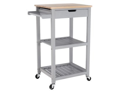Servírovací vozík ARETE (barva šedá)