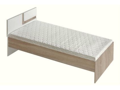 Dětská postel 90x200 ARCELIO 12 | dub světlý / bílá