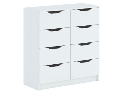 Komoda KALISTA 8S bílá mat