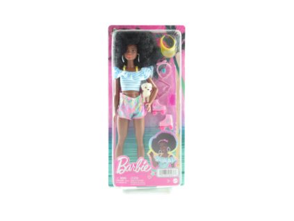 Barbie Deluxe Módní panenka-Trendy bruslařka HPL77