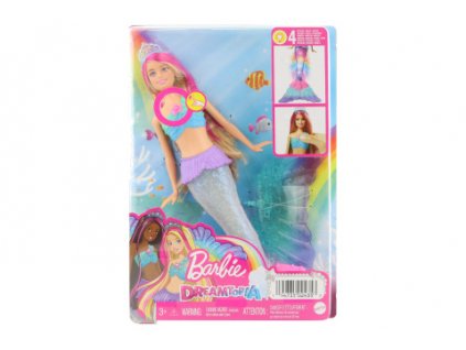 Barbie Blikající mořská panna blondýnka HDJ36