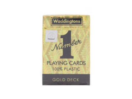 Hrac karty Waddingtons Gold deck