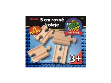 Maxim 5 cm rovné koleje - spojky 4 ks