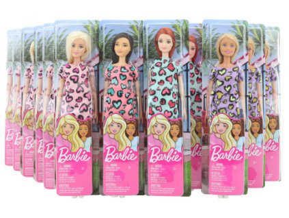 Barbie v šatech T7439