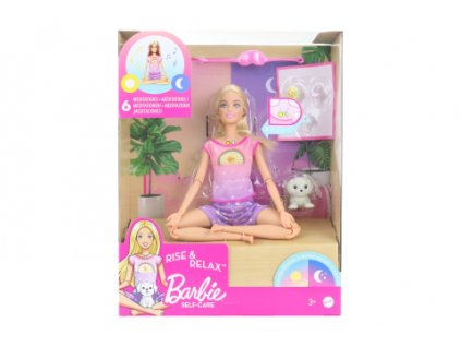 Barbie Panenka a meditace od rána do večera HHX64