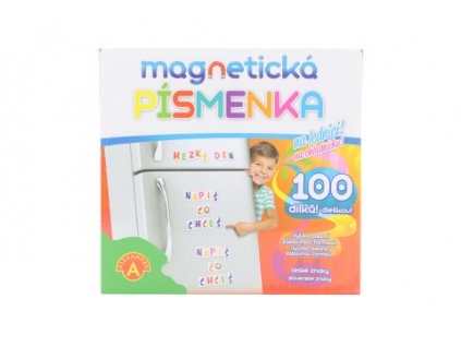 Magnetická písmenka-na lednici