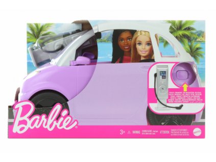 Barbie Elektromobil 2v1 HJV36