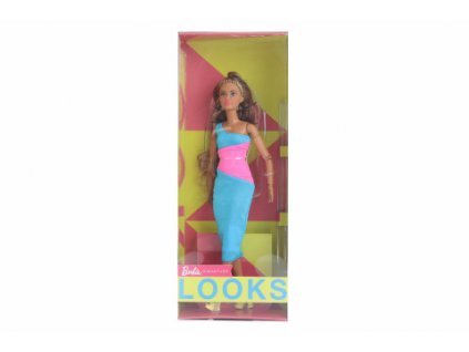 Barbie Looks brunetka s culíkem HJW82