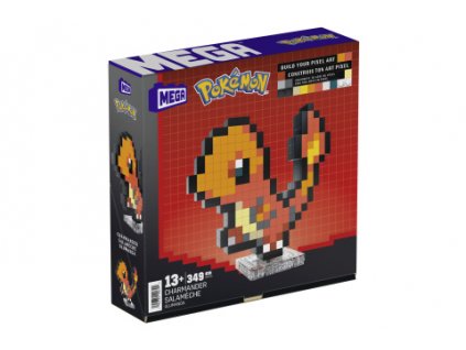 Mega Bloks Pokémon Pixel art - Charmander HTH76