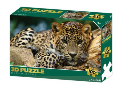 Puzzle 3D - Jaguár