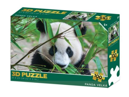 Puzzle 3D - Panda velká