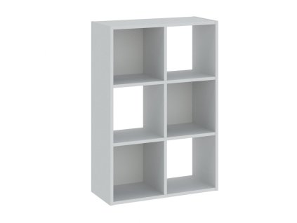Regál 6P CARINO bílá