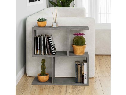 KIRAN, konferenční stolek, retro šedá