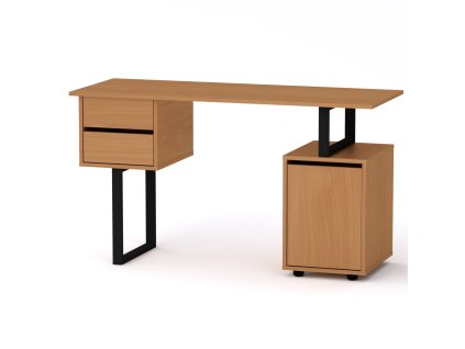 Psací stůl LOFT-4 ABS (Barva-2 olše)