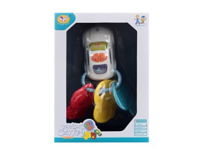Baby klíček auto baterie zvuk