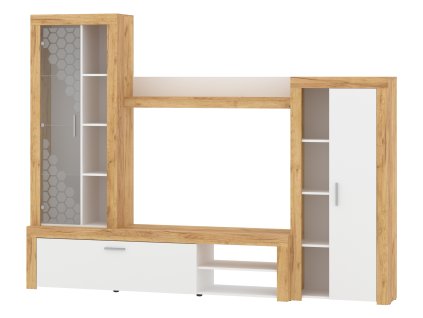 Obývací stěna DIAMANT (Barva antracit)