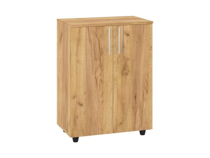 Regál TO-02 policový s dvířky (Barva antracit)